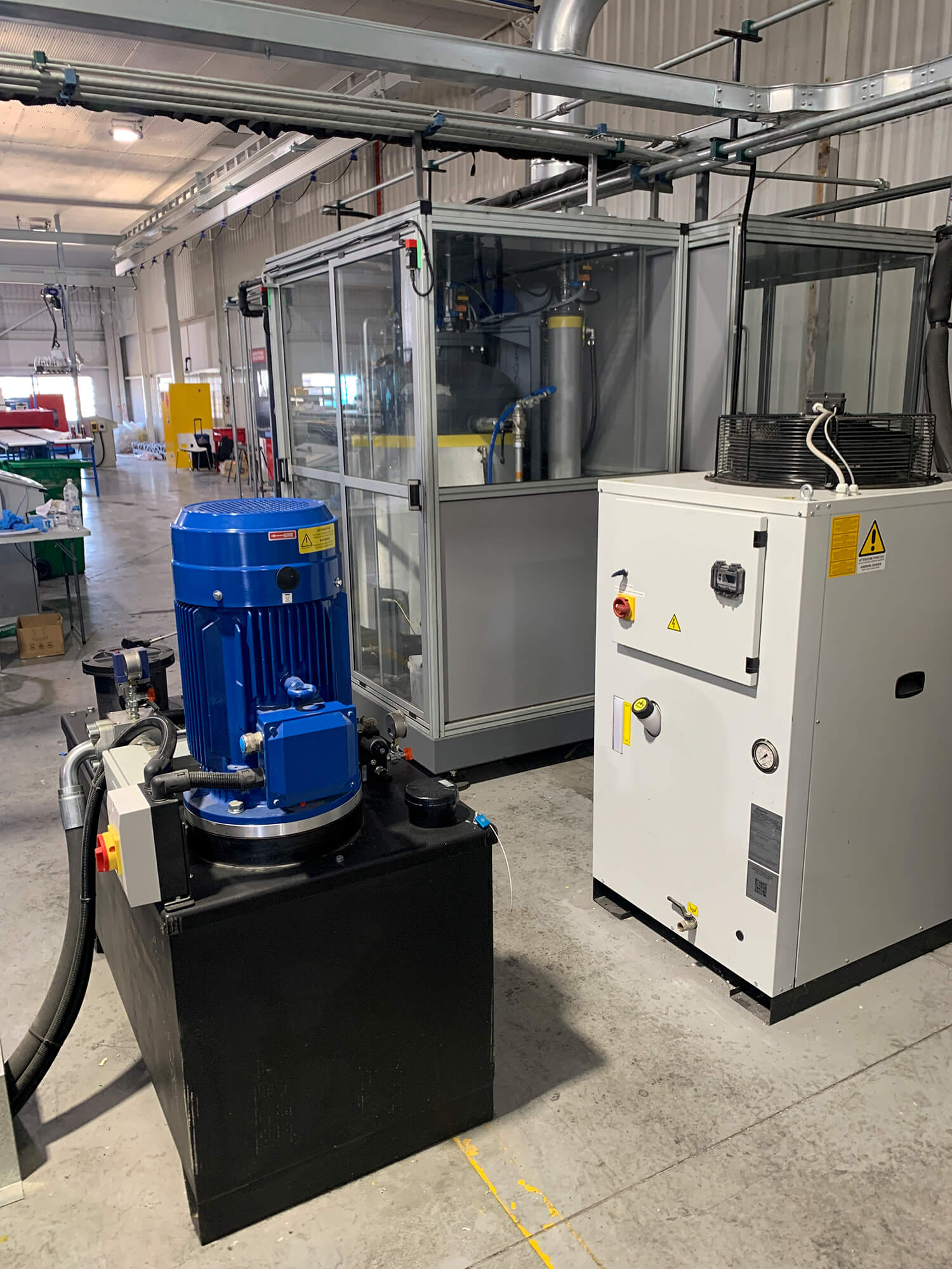 Bradbury insulated metal panel line